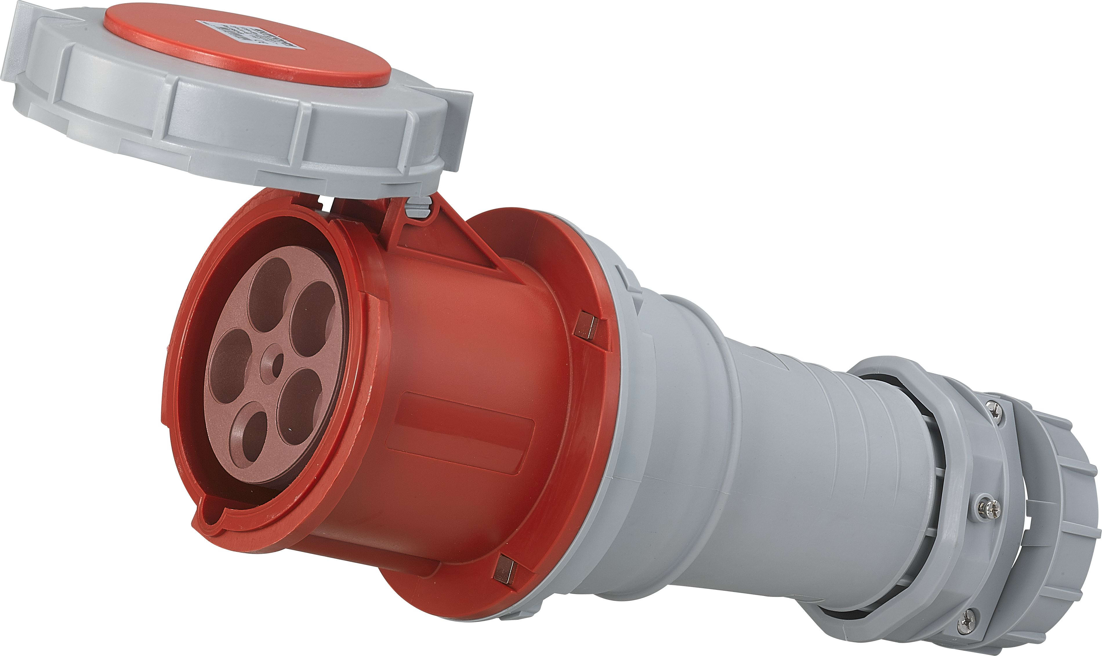 Eur Ohm - Prise industrielle mobile droite 3P+N+T 125A 400V AC IP67