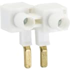 Eur Ohm - Borne double 1P+N 63A /400V, 25mm2