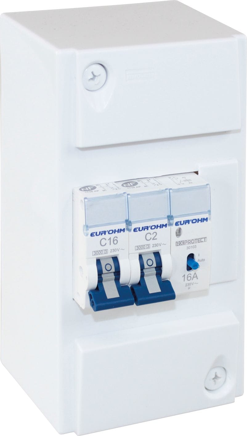 Eur Ohm - Coffret chauffe eau 4 modules
