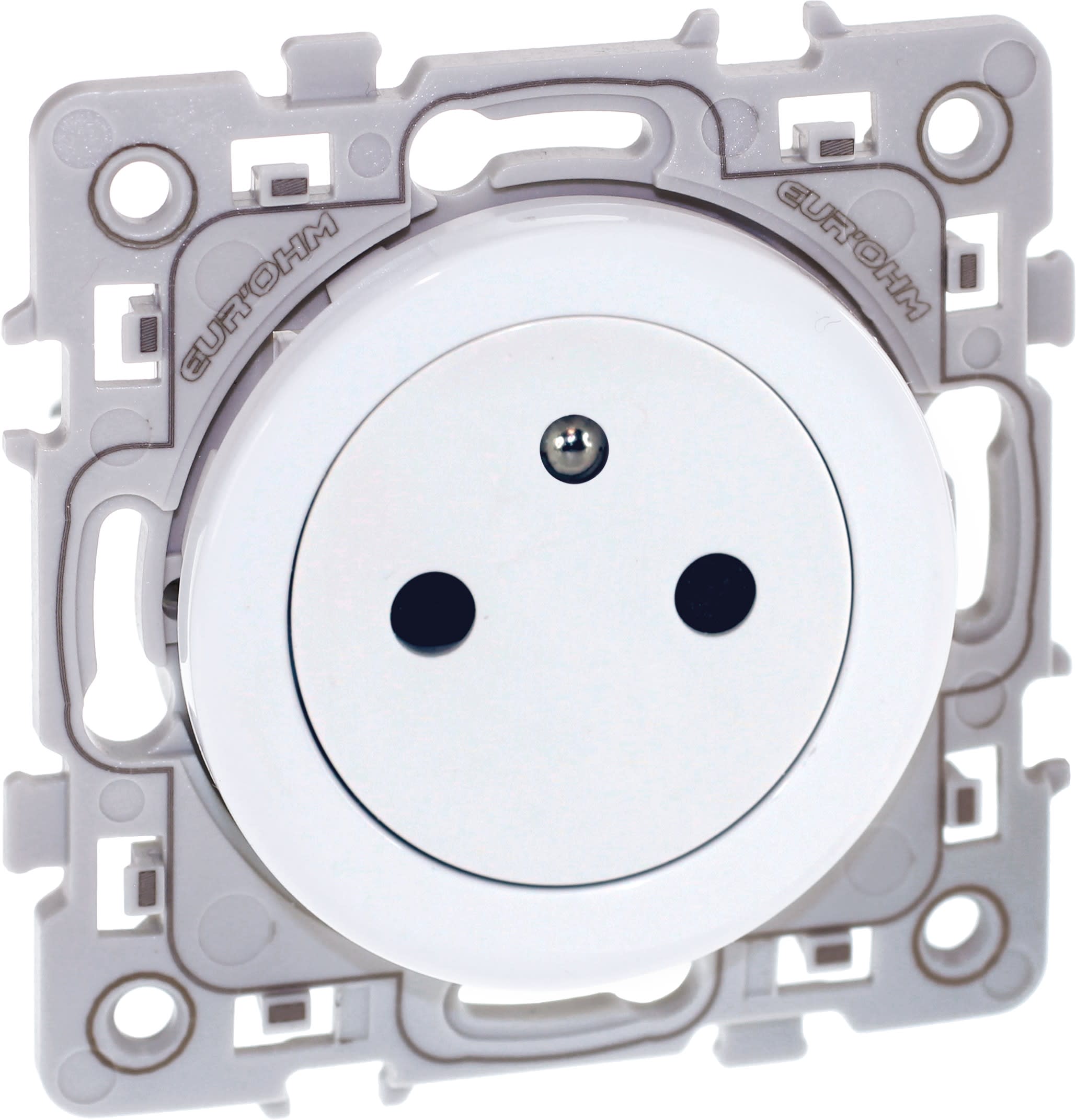 Eur Ohm - SQUARE PC 2P+T affeurante. BLC