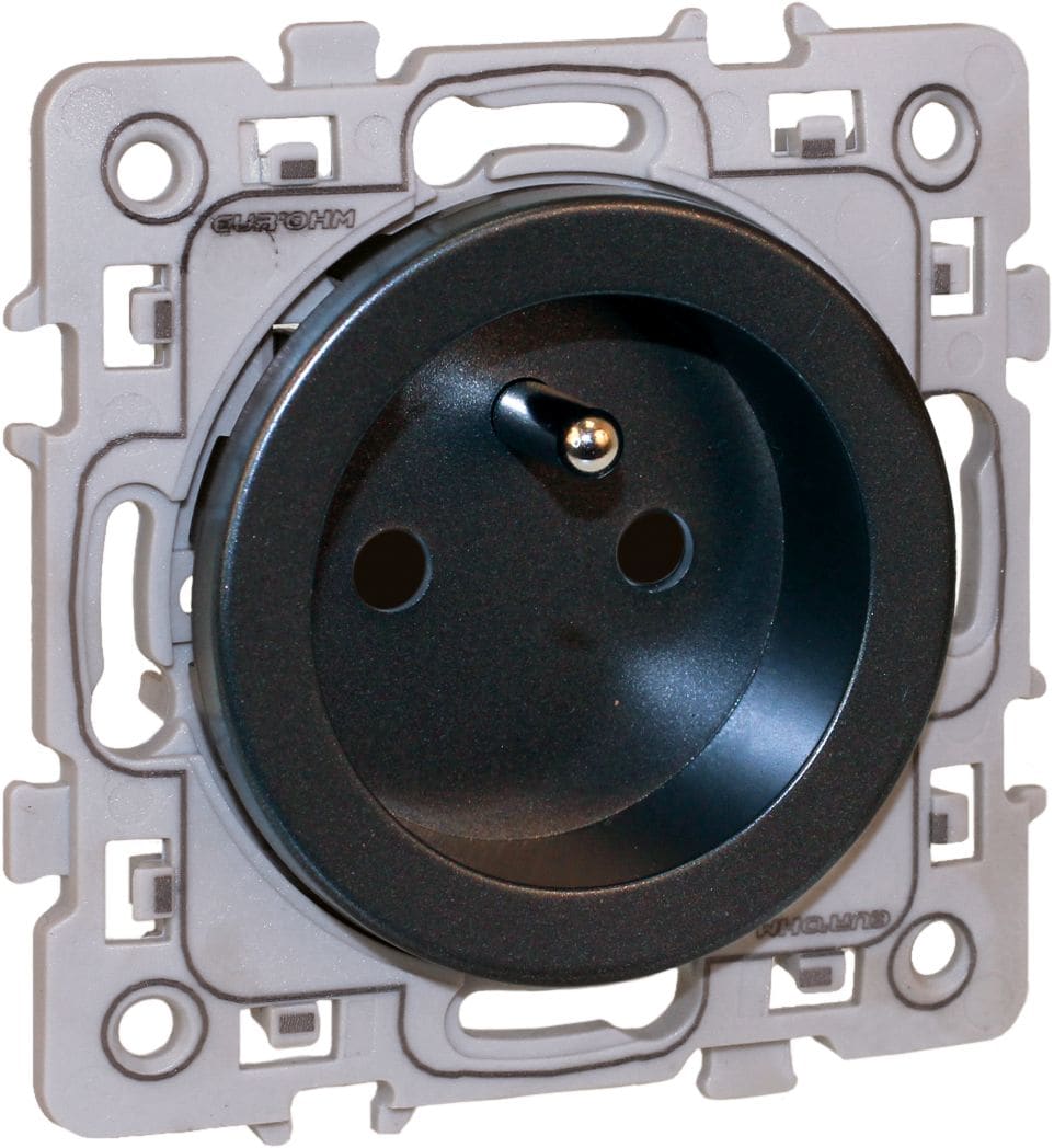 Eur Ohm - 60360 - SQUARE PC 2P+T VULCAIN