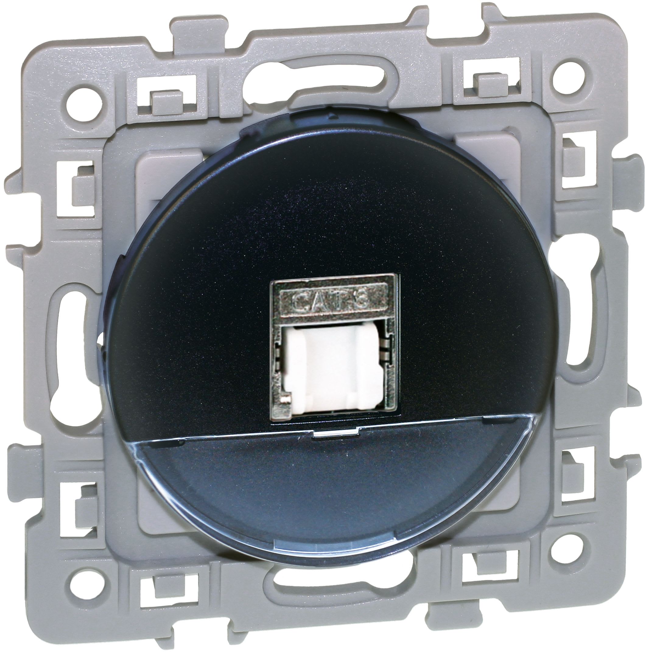 Eur Ohm - SQUARE RJ45 Blindée CAT6 STP (Gr2 TV) VULCAIN