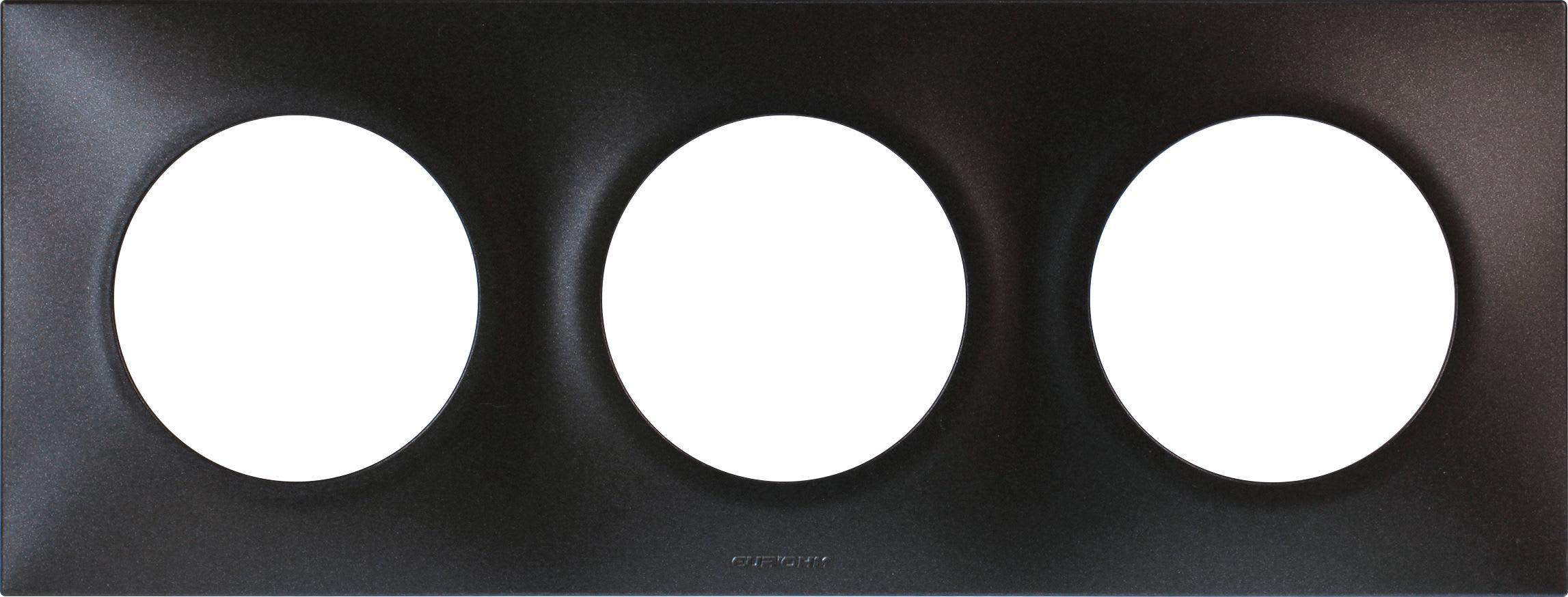 Eur Ohm - SQUARE PLAQ VULCAIN 3P entr.71mm
