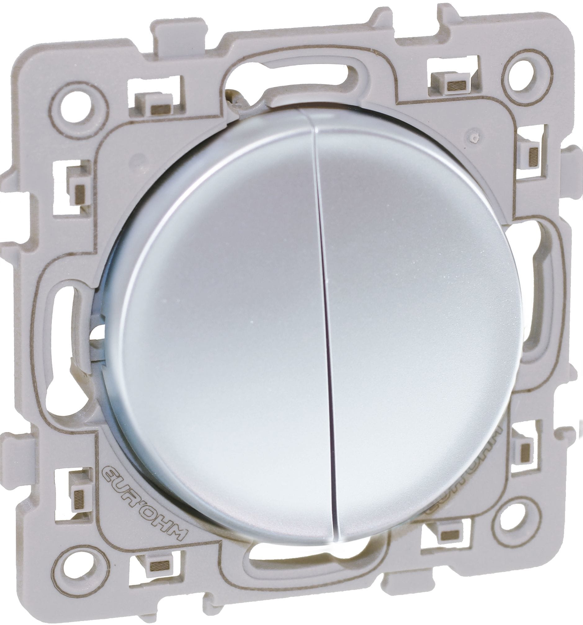 Eur Ohm - SQUARE dble VV SILVER