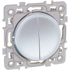 Eur Ohm - SQUARE dble POUS SILVER