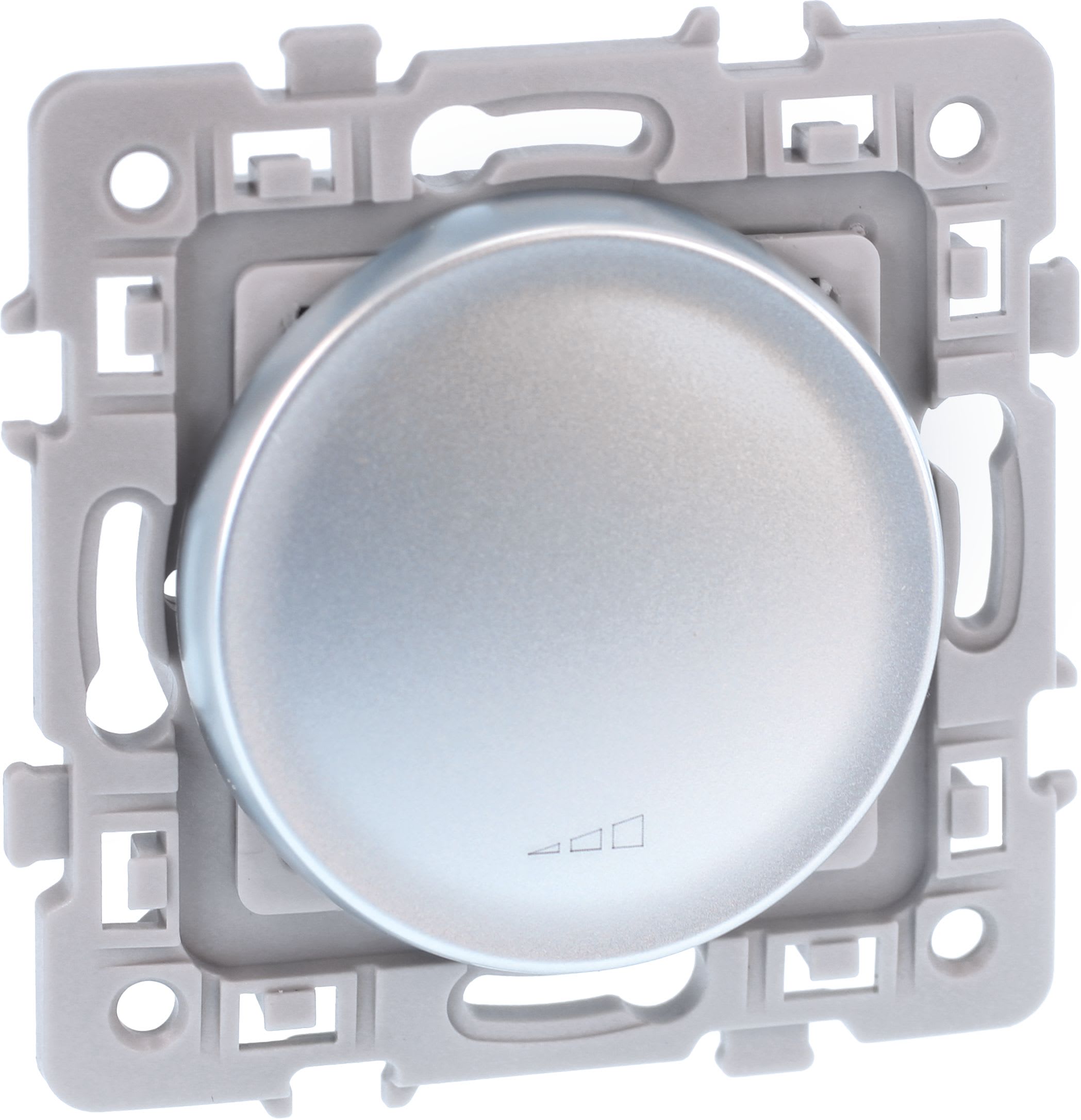 Eur Ohm - SQUARE vari 3 fils 60-500W SILVER (inc., halo230V)