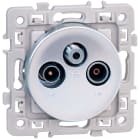 Eur Ohm - SQUARE TV-FM-SAT SILVER