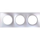 Eur Ohm - SQUARE PLAQ SILVER 3P entr.71mm