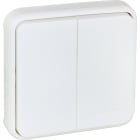 Eur Ohm - OXXO BP porte-etiq lum compos BLANC IP55