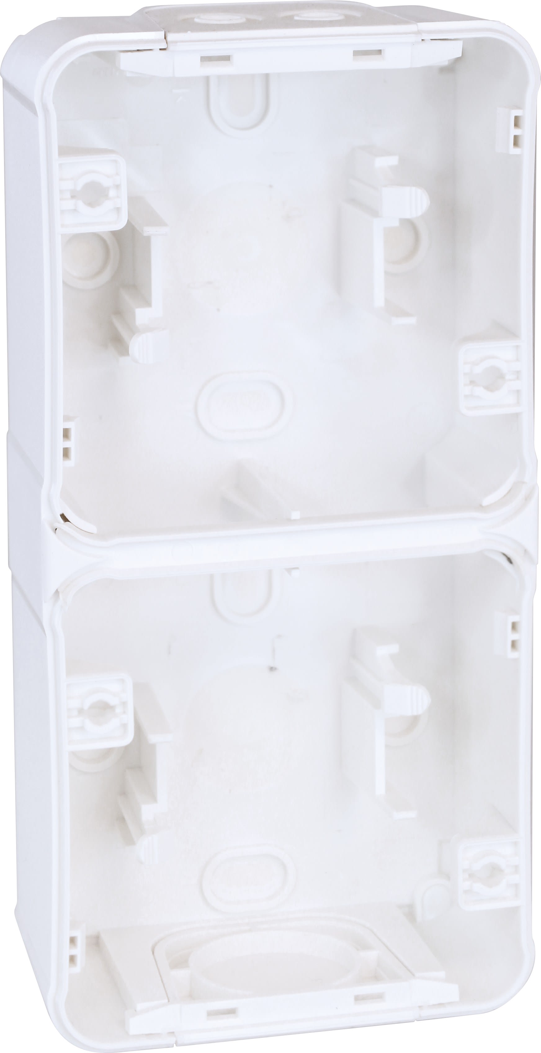 Eur Ohm - BOITE 2P BLANC vertic SAILLIE