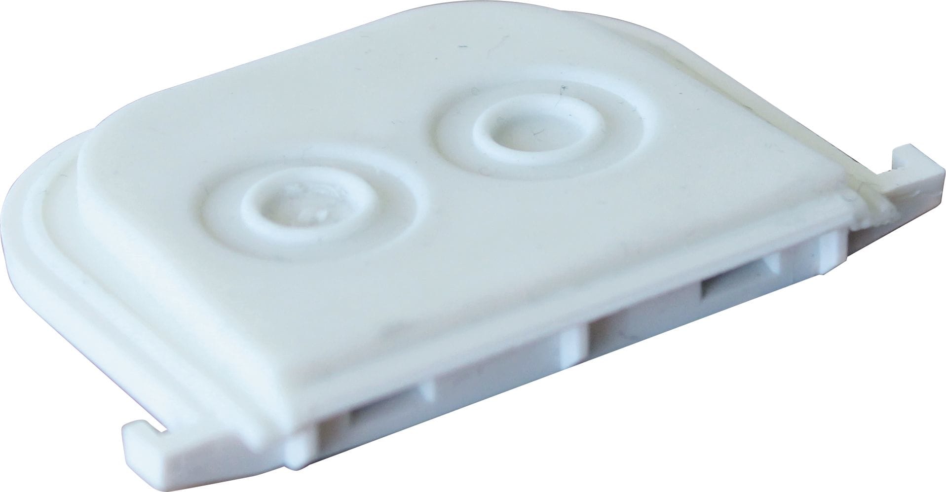 Eur Ohm - Passe-fil 2 entrées BLANC