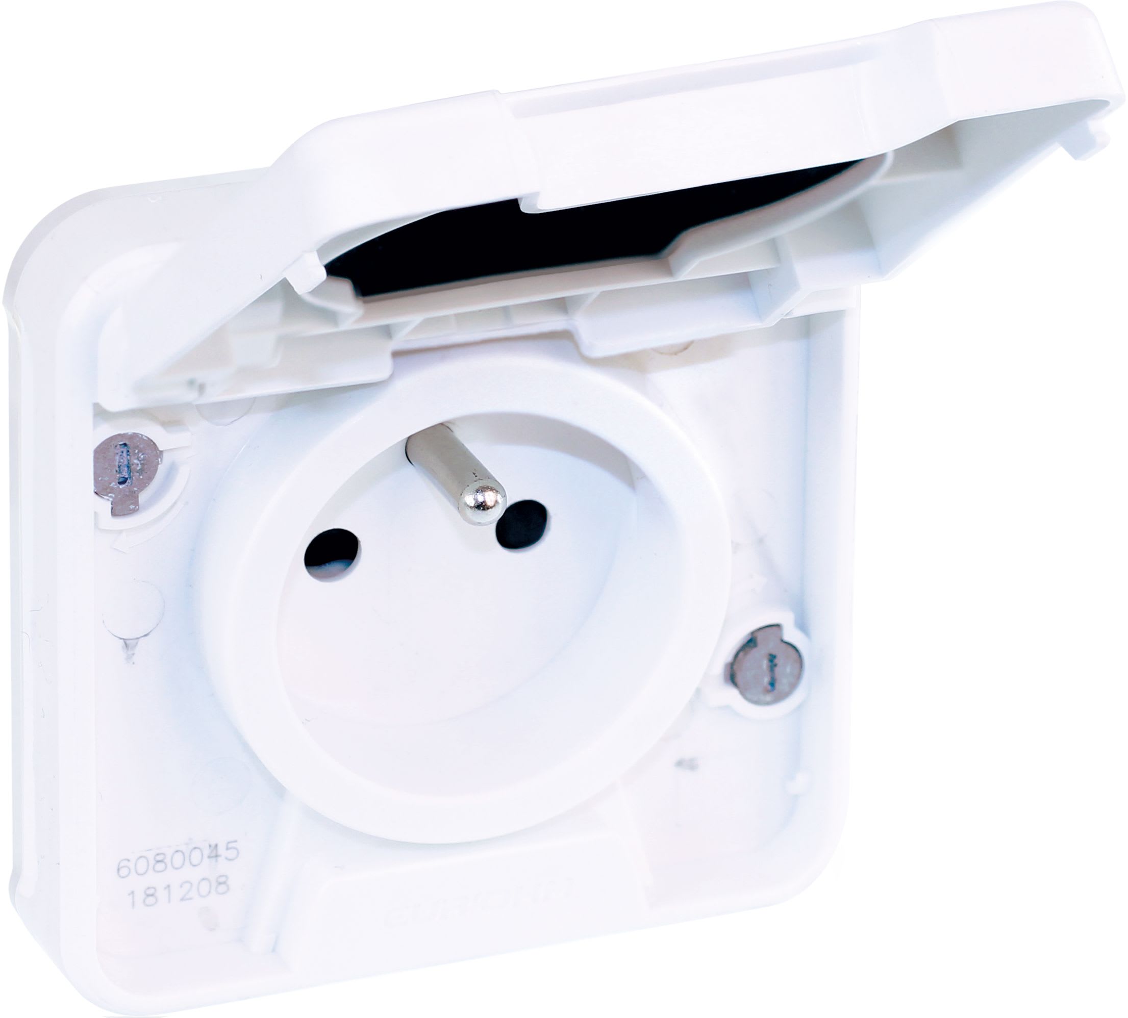 Eur Ohm - OXXO PC 2P+T BLANC SAILLIE IP55