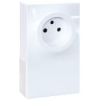 Eur Ohm - ADAPTATEUR MOULURE hauteur 16 max 1 POSTE pour PC 2P+T