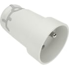 Eur Ohm - 16A fem. coiffe blanche