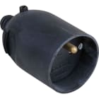 Eur Ohm - 16A fem. coiffe noire