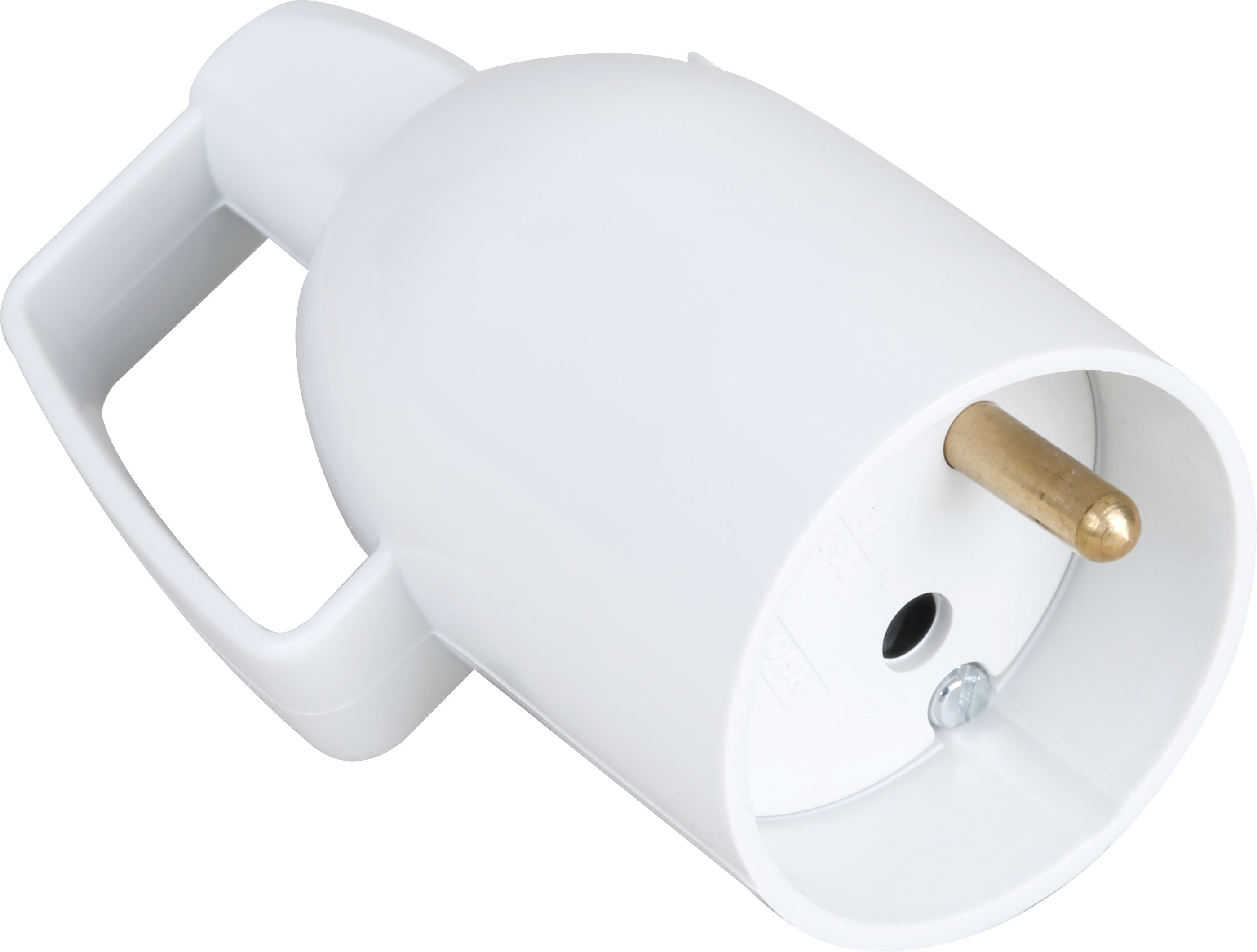 Eur Ohm - 16A fem. coiffe  ann. Blanche (étiquette unitaire)