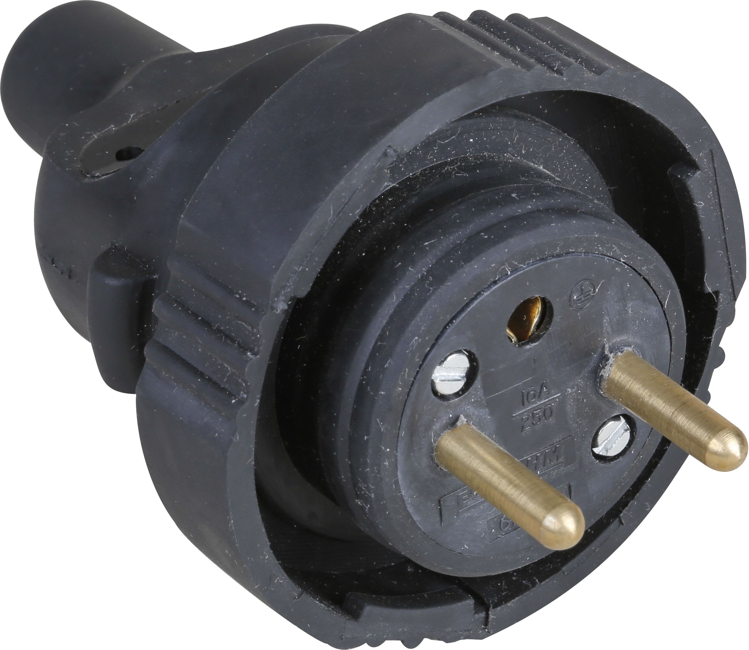 Eur Ohm - 16A male caou.IP65 bague