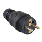 Eur Ohm - 16A male caou.IP67 Fr-Schuko