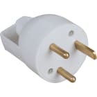 Eur Ohm - 20A male droite 2P+T ann. grise