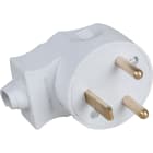 Eur Ohm - 20A male coudée 2P+T grise