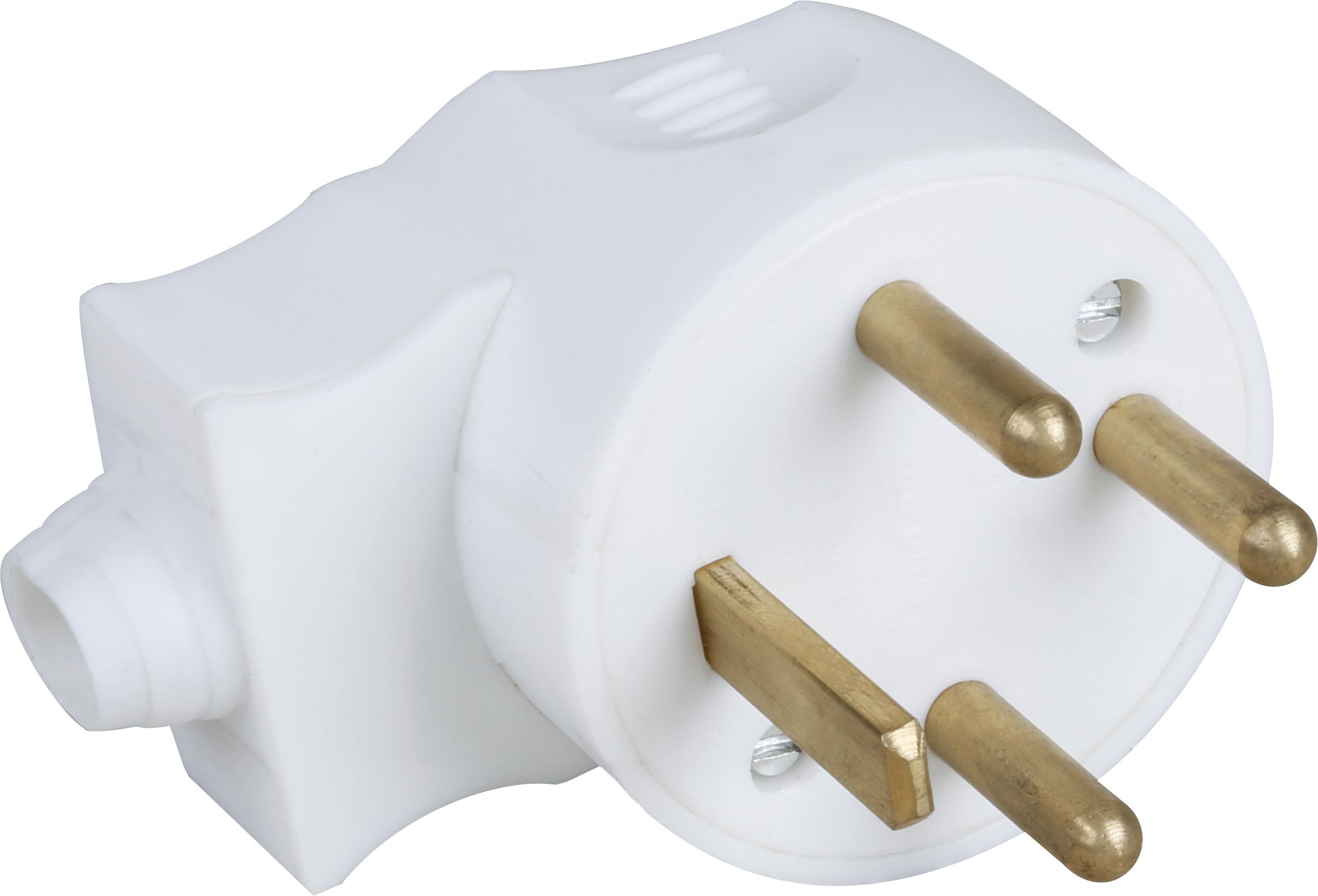 Eur Ohm - 20A male cou. 3P+T blanche