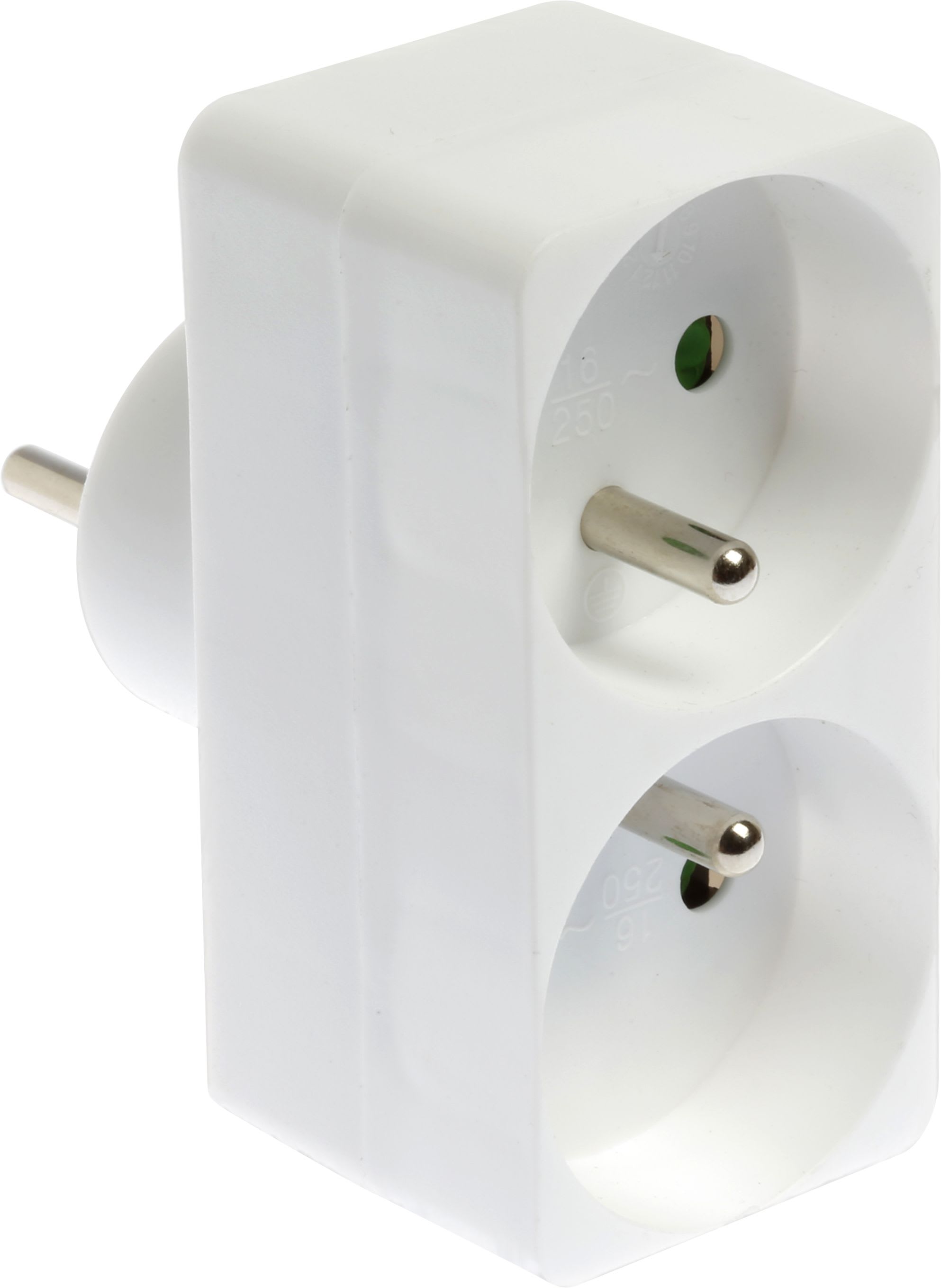 Eur Ohm - Biplite 16A frontale blc