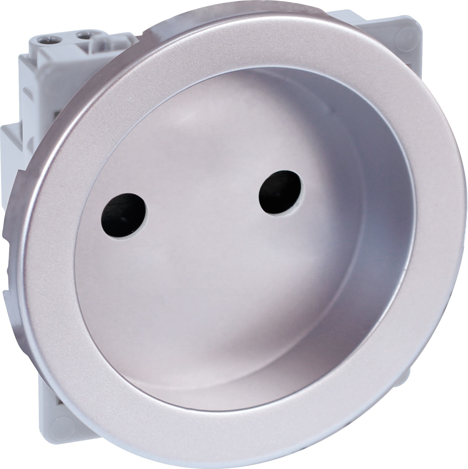 Eur Ohm - COMETE Prise 2P SILVER