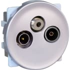 Eur Ohm - COMETE Prise TV-FM-SAT SILVER