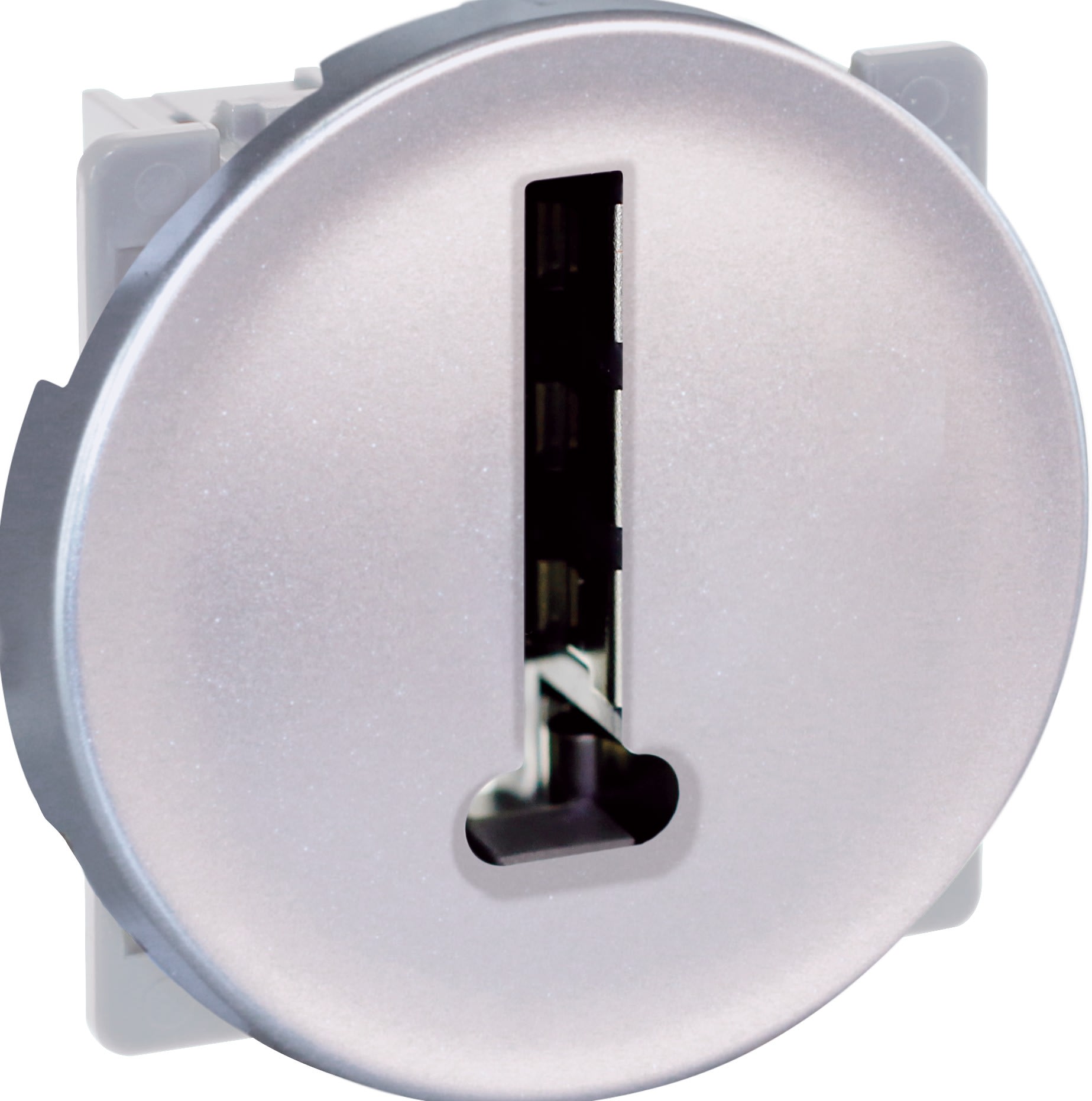 Eur Ohm - COMETE Prise Tél. 8 contacts en T SILVER