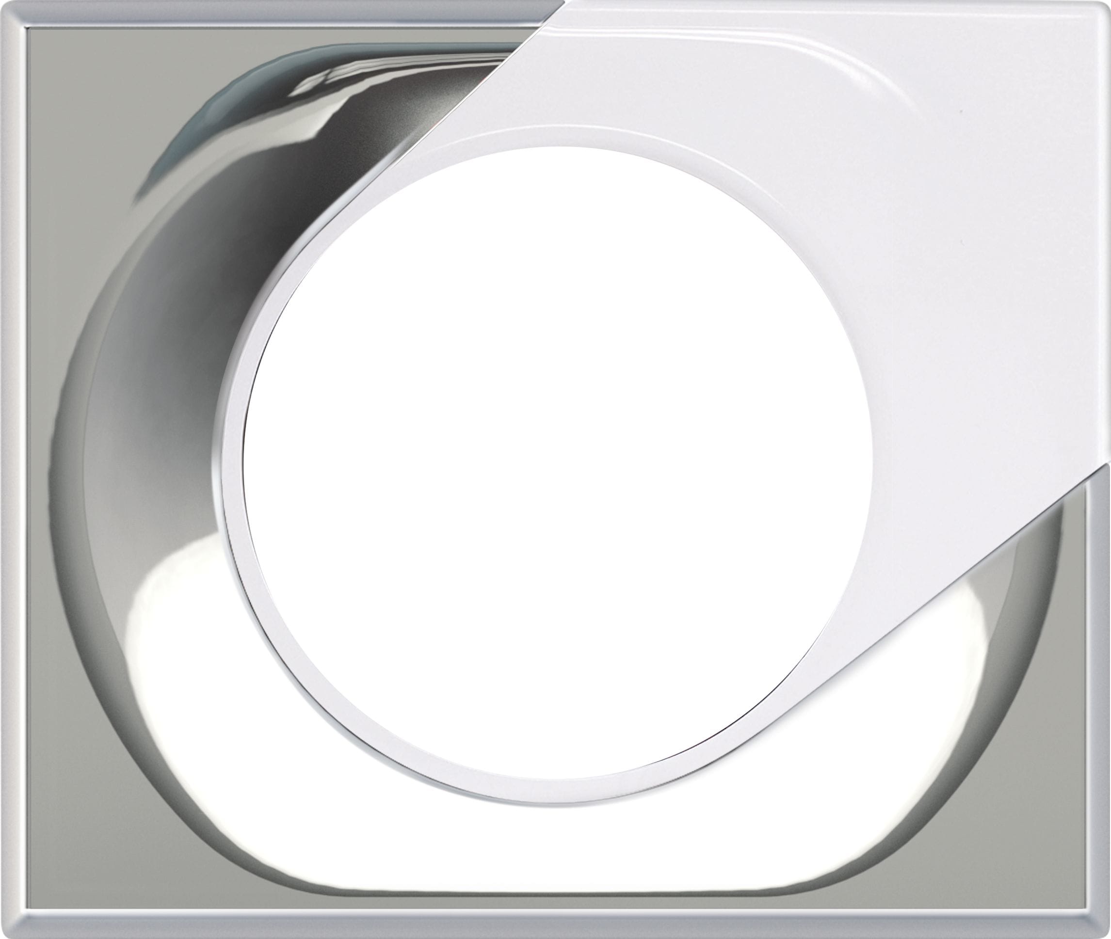 Eur Ohm - COMETE Plaque 1 poste MIRROR