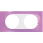 Eur Ohm - COMETE Plaque 2 postes JULIA