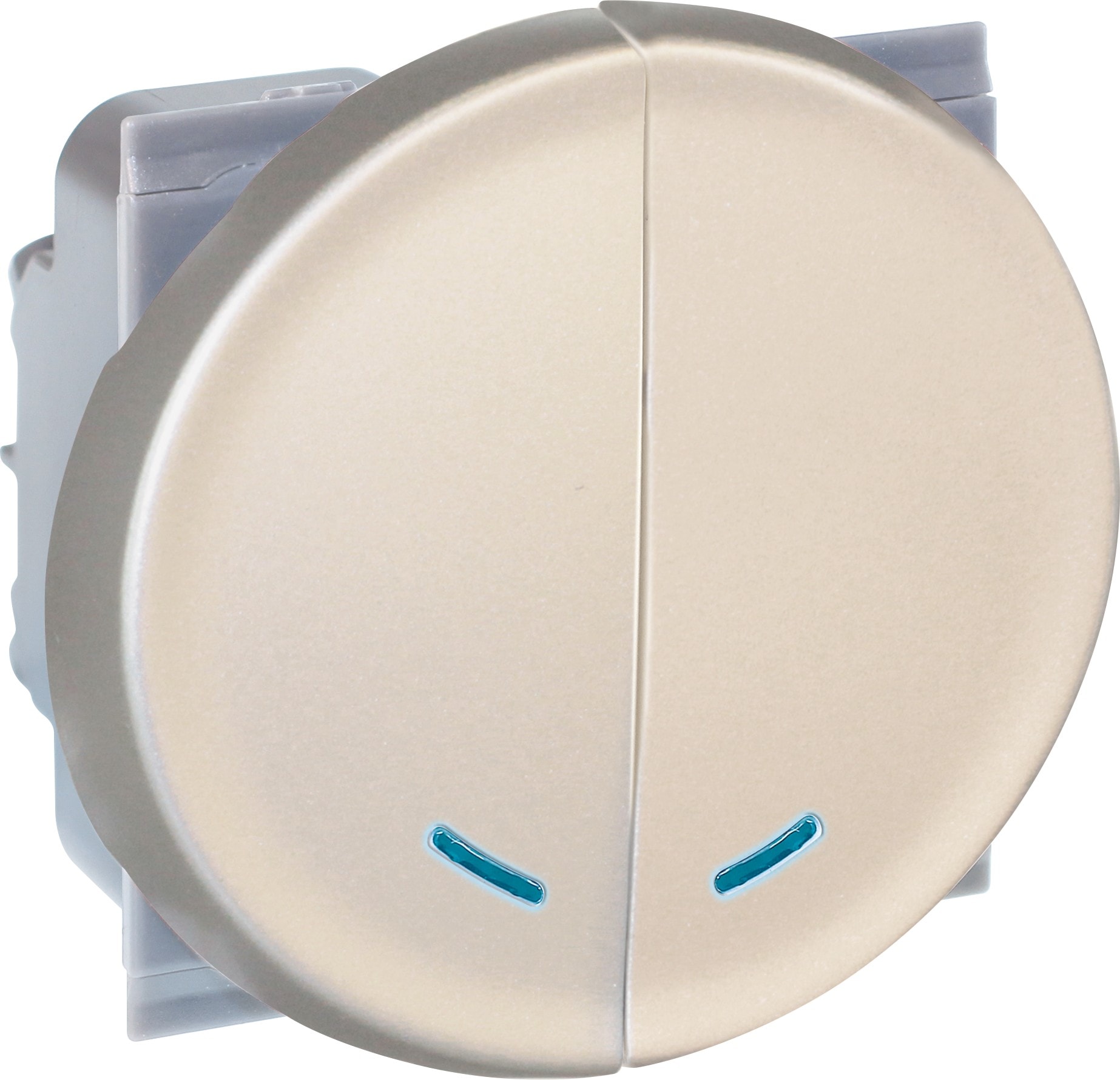 Eur Ohm - COMETE Double BP lumineux TITANE