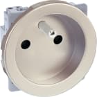 Eur Ohm - COMETE Prise Réno. 2P+T Connex. H/B TITANE