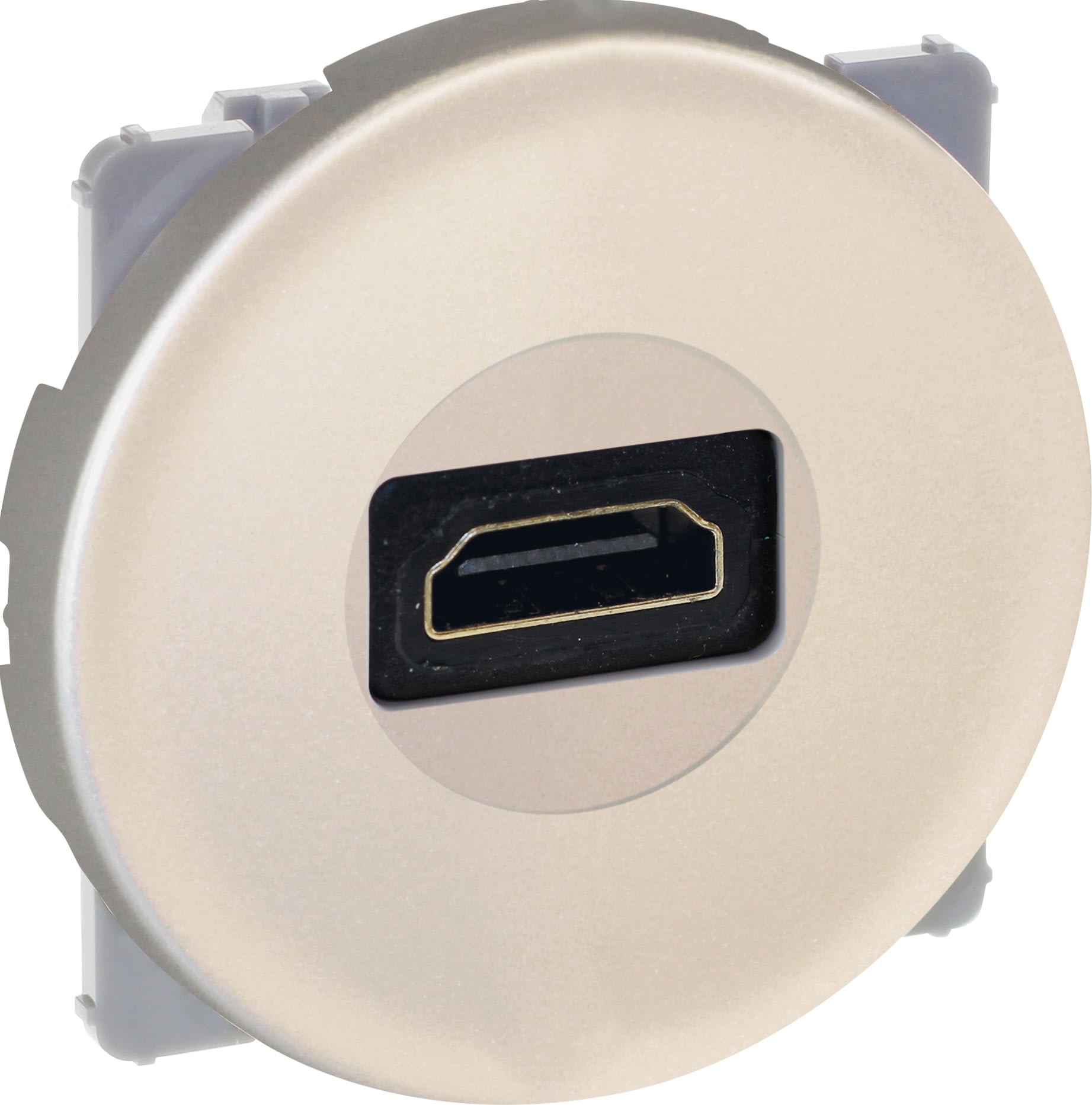 Eur Ohm - COMETE Prise HDMI TITANE