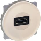 Eur Ohm - COMETE Prise HDMI TITANE