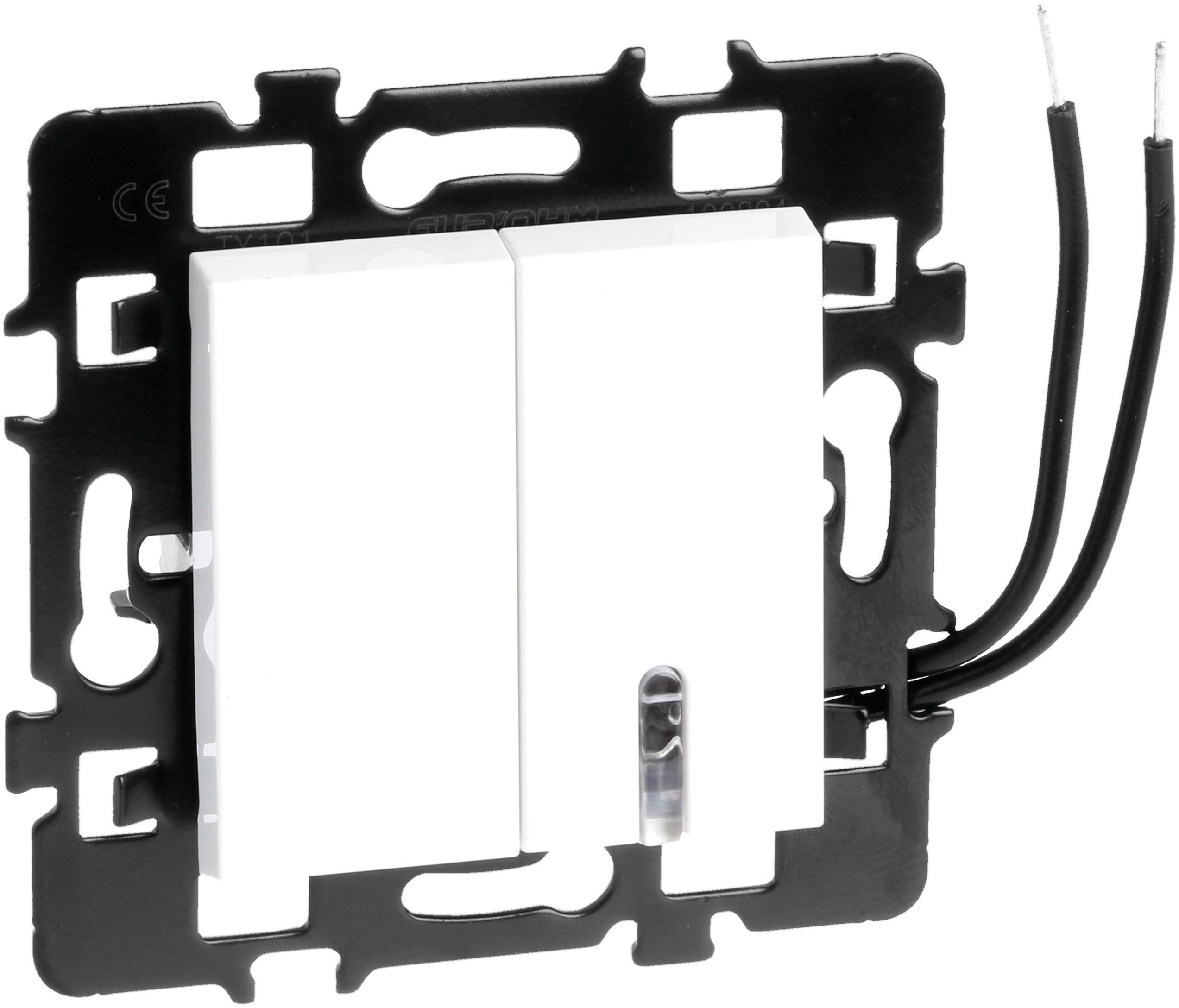 Eur Ohm - BP + VV lum/témoin bleu