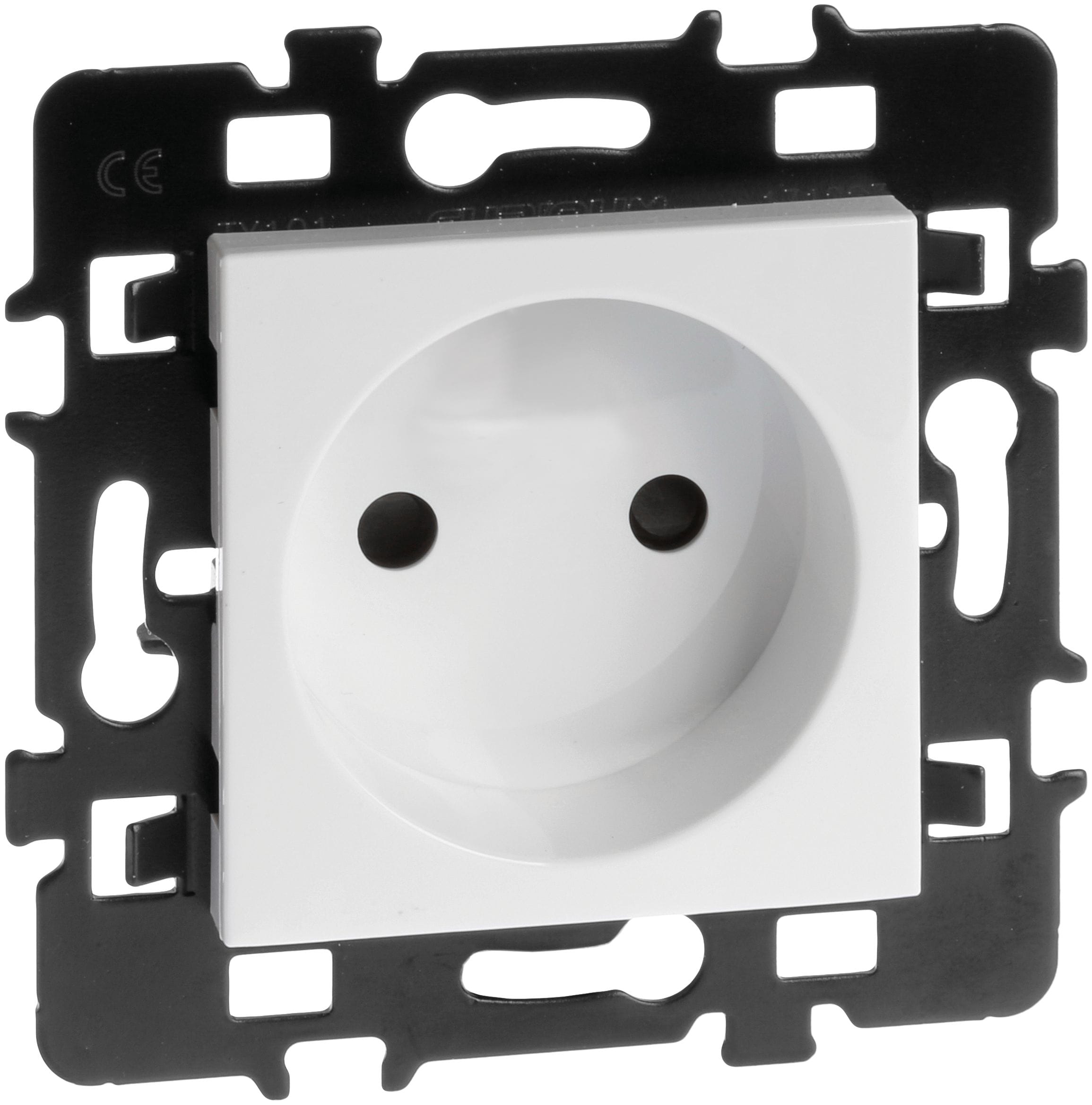 Eur Ohm - Prise 2P + enj.