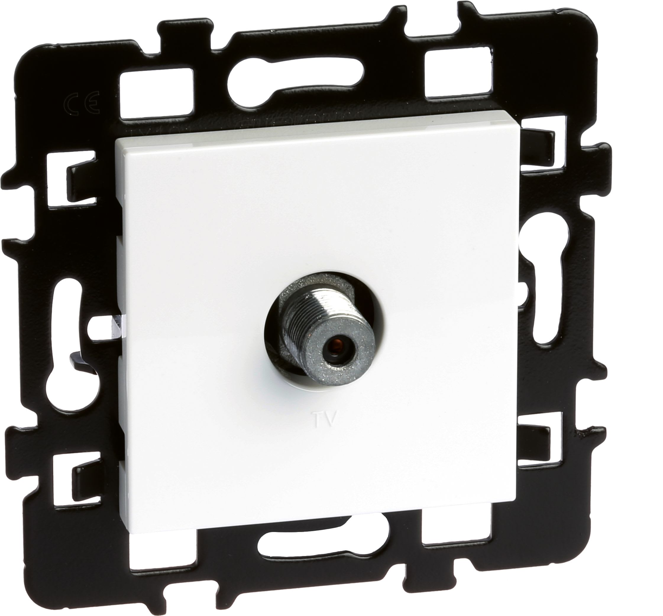 Eur Ohm - Prise TV F multi-serv. + enj.