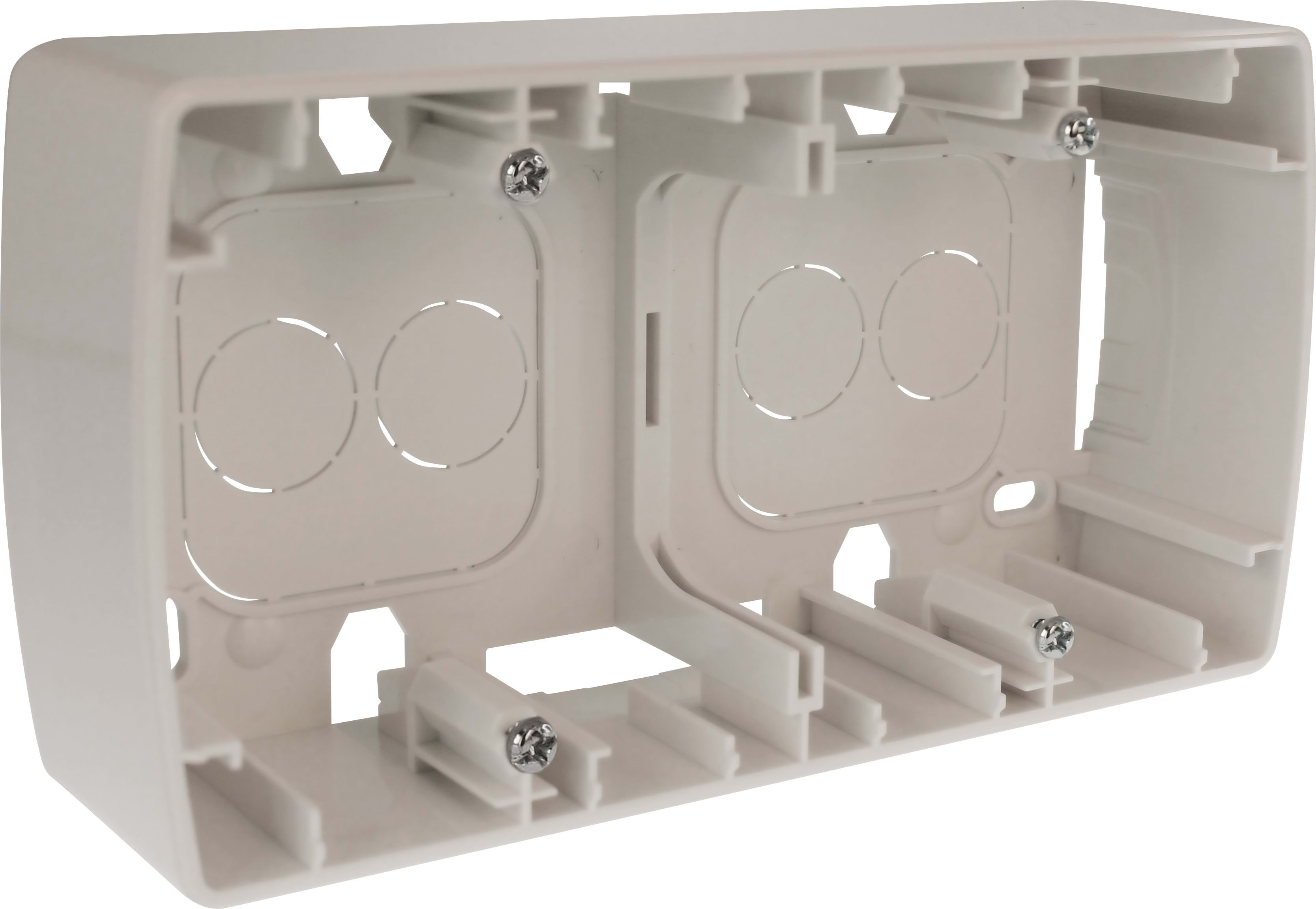 Eur Ohm - Cadre saillie 2 postes