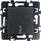 Eur Ohm - VV lumineux ou témoin anthracite ( voyant rouge)