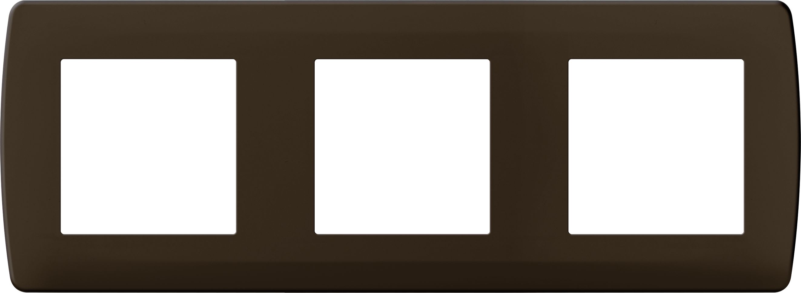 Eur Ohm - Plaque chocolat 3p. ent71mm ESPRIT