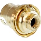 Eur Ohm - Douille B22 ac. lait. sple bague