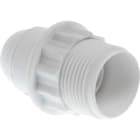 Eur Ohm - Douille E 27 dble bague blanche