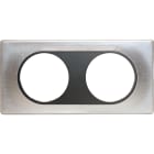 Eur Ohm - COMETE Plaque 2 postes SPIRIT