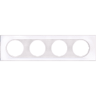 Eur Ohm - COMETE Plaque 4 postes ALLURE