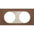 Eur Ohm - COMETE Plaque 2 postes FUTURE