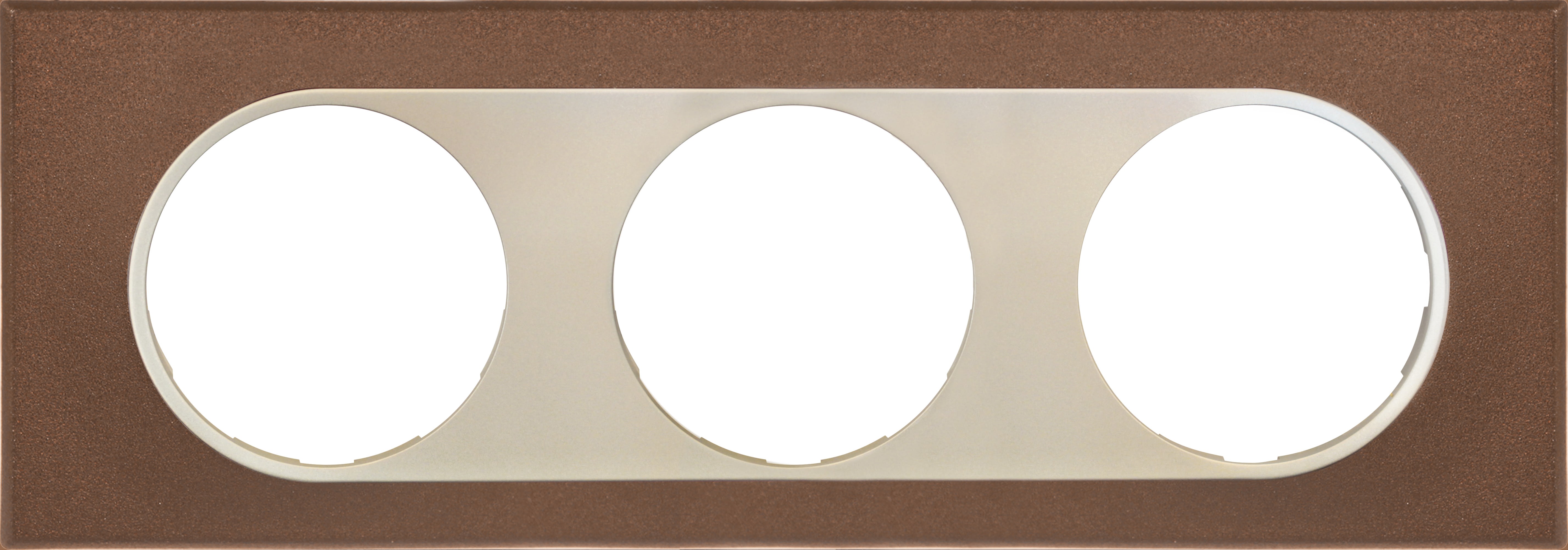 Eur Ohm - COMETE Plaque 3 positionstes FUTURE