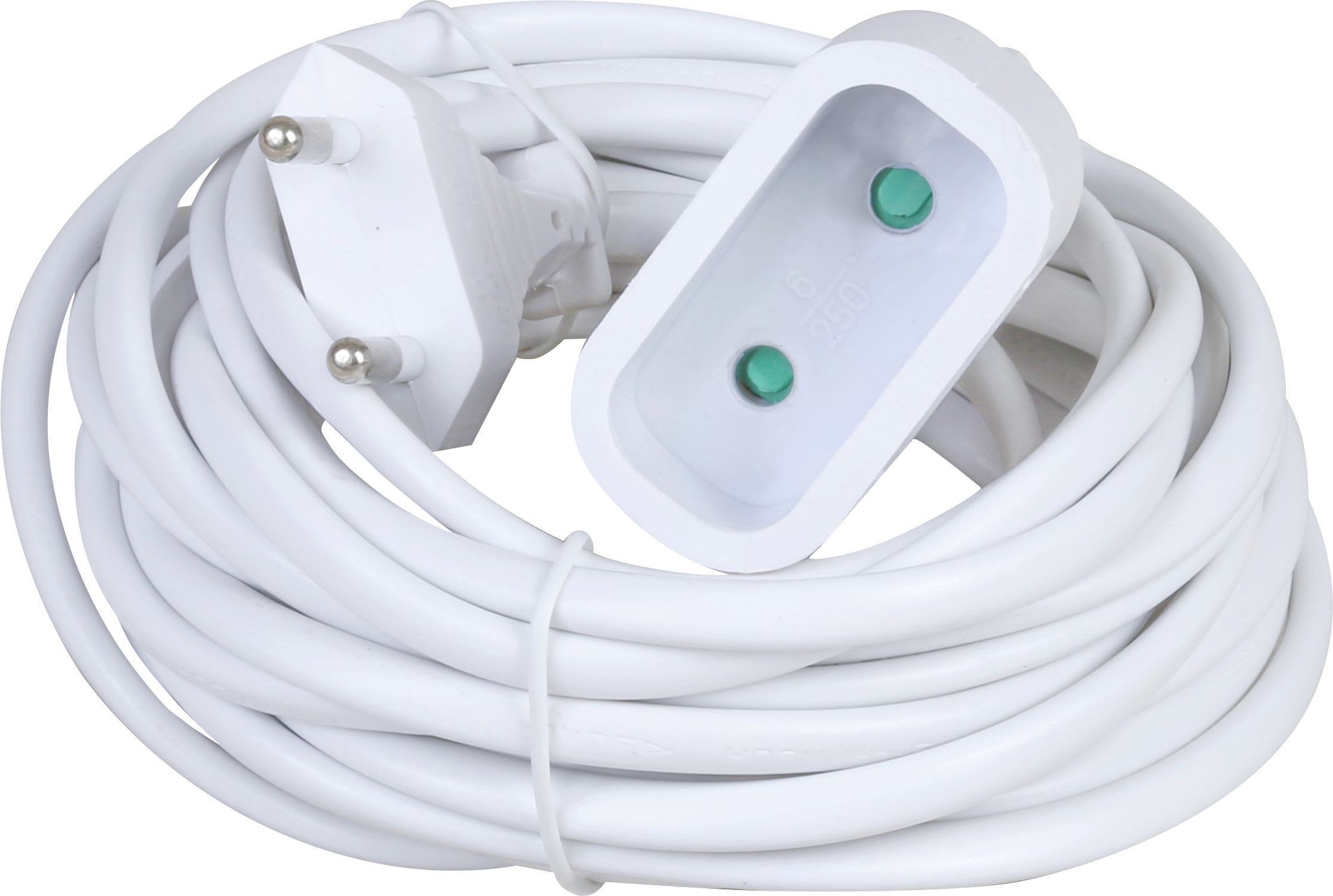 Eur Ohm - Prol.6A 2x0,75² 3m blc
