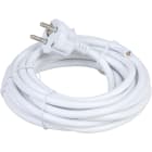 Eur Ohm - Cordon 3x1.5² 5m blanc