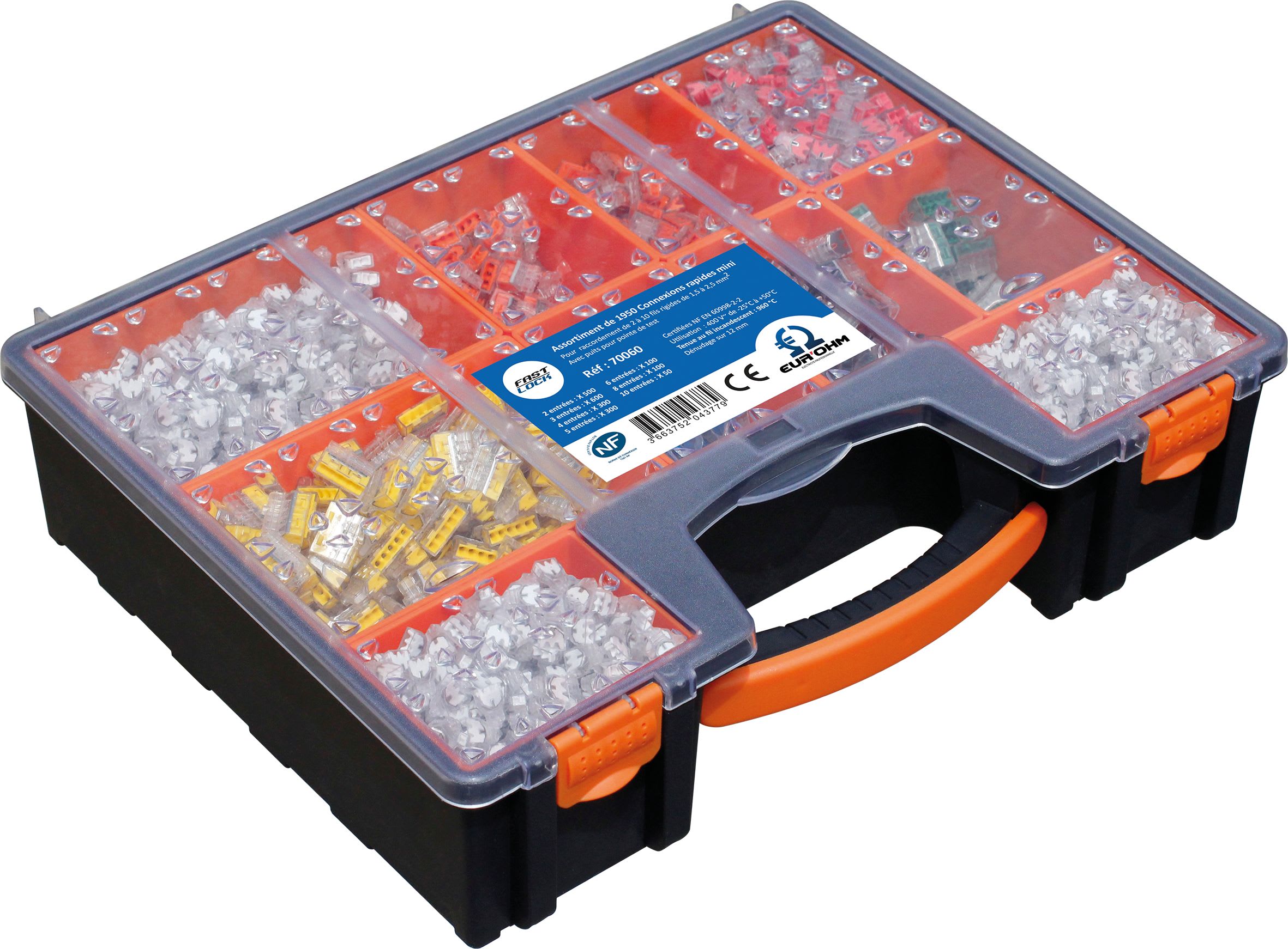 Eur Ohm - Mallette de 1950 cxions rap